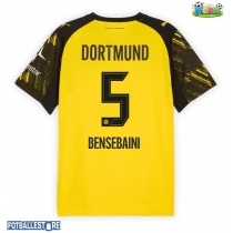 Borussia Dortmund Ramy Bensebaini #5 Hjemmedrakt 2025-26 Kortermet